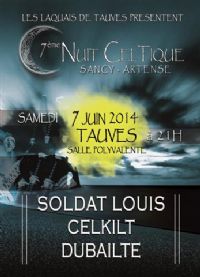 7 ème Nuit Celtique Sancy Artense. Du 7 au 8 juin 2014 à Tauves. Puy-de-dome.  20H30